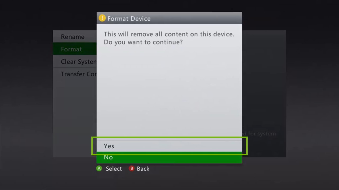 format usb for xbox one on mac for movies